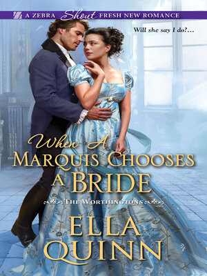 When a Marquis Chooses a Bride - ebook